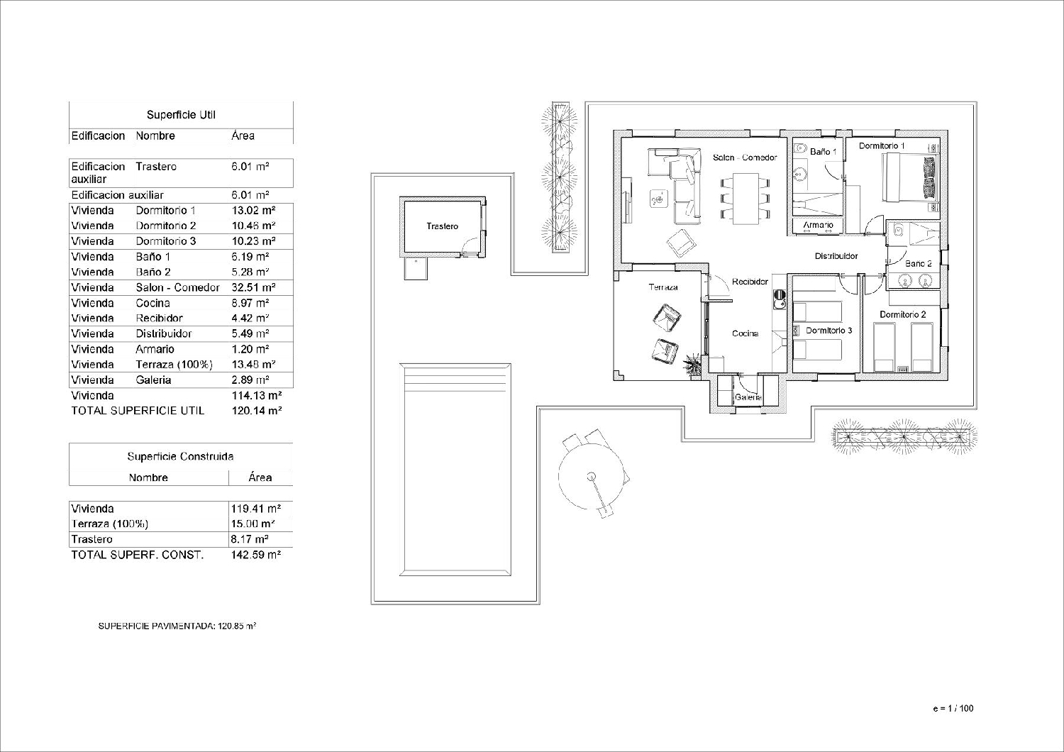  à vendre villa La Romana Vinalopó Mitjà 3