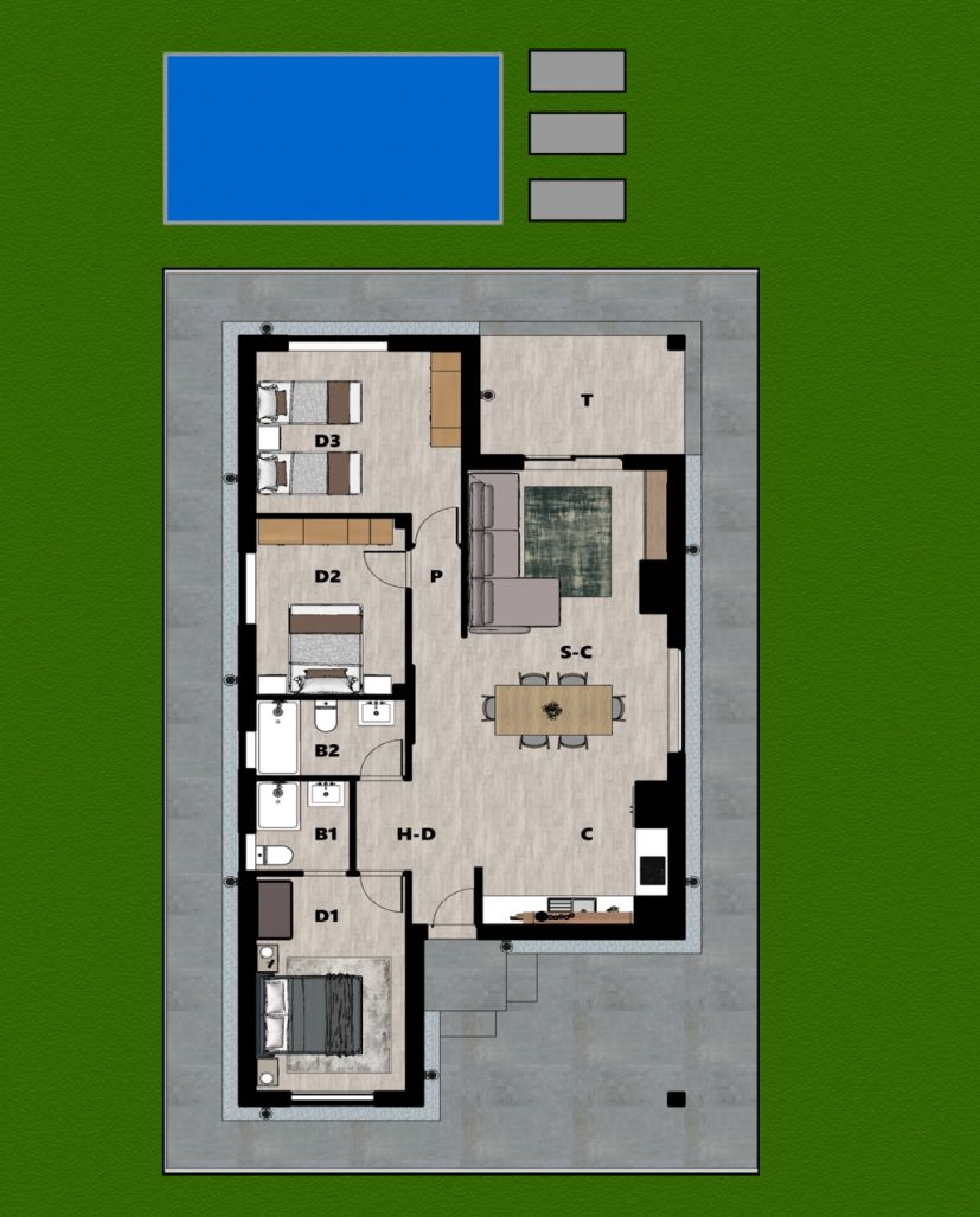  à vendre villa Rio Moratalla Noroeste 8