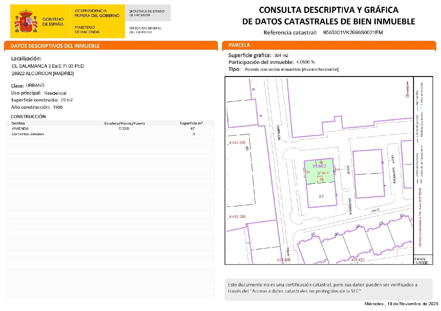 for sale apartment Alcorcón Centro 28921 Sur 7