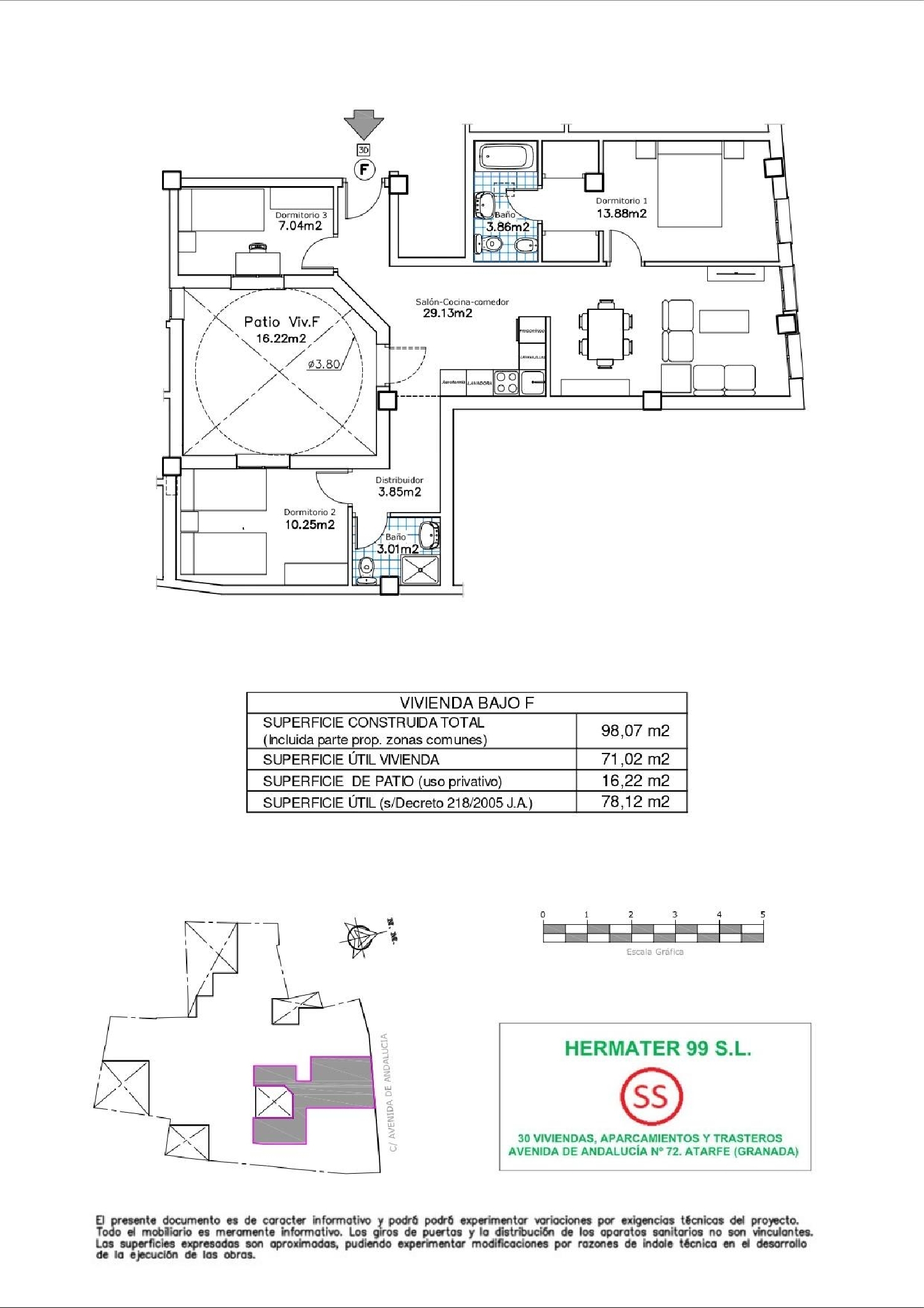  te koop appartement Atarfe Vega De Granada 7