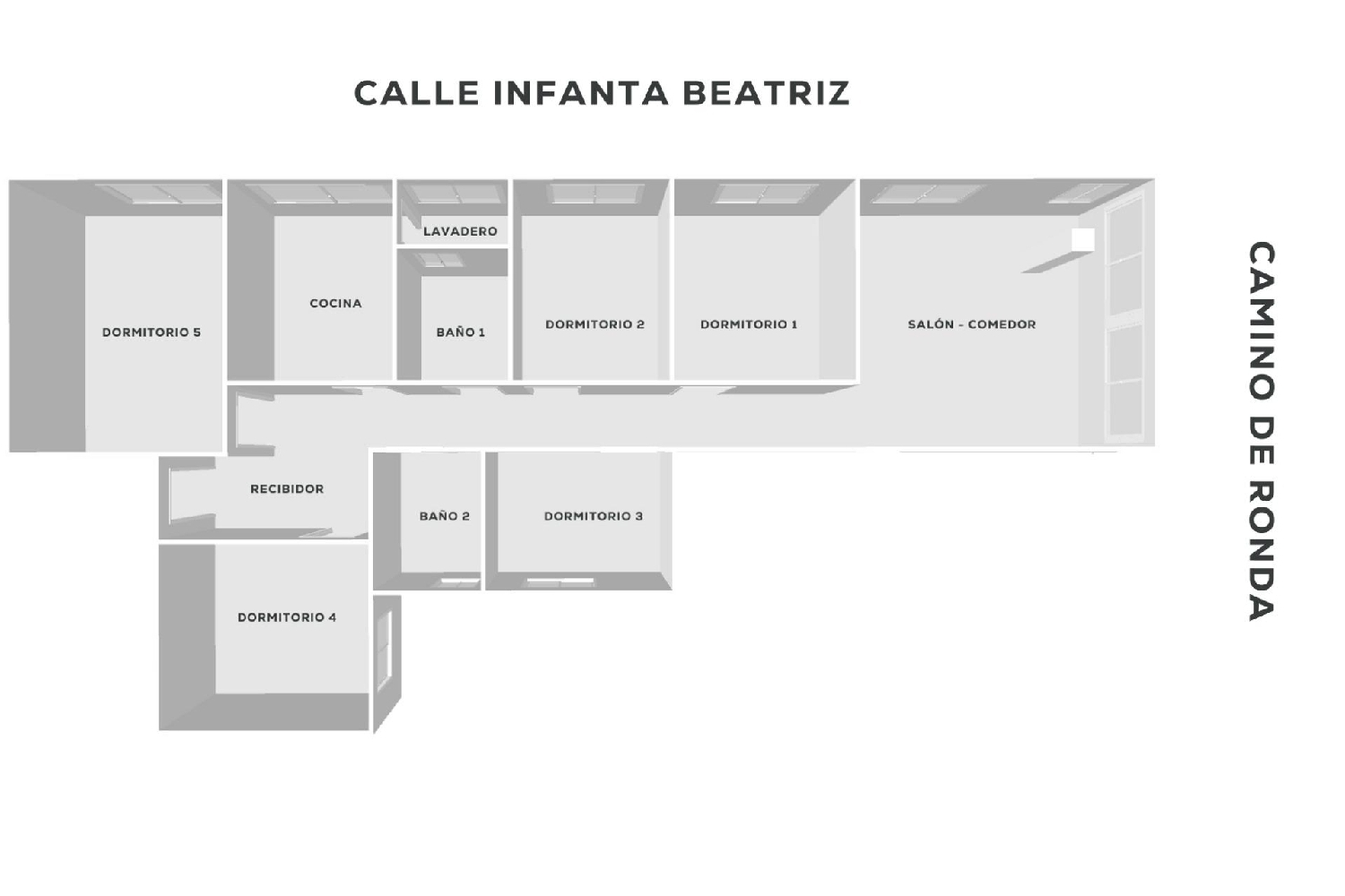  te koop appartement Barrio De Granada Alacantí 3