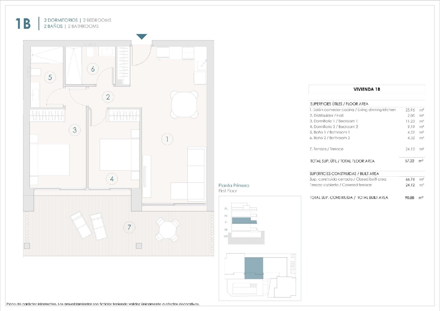  for sale apartment Benijófar Baix Segura 6