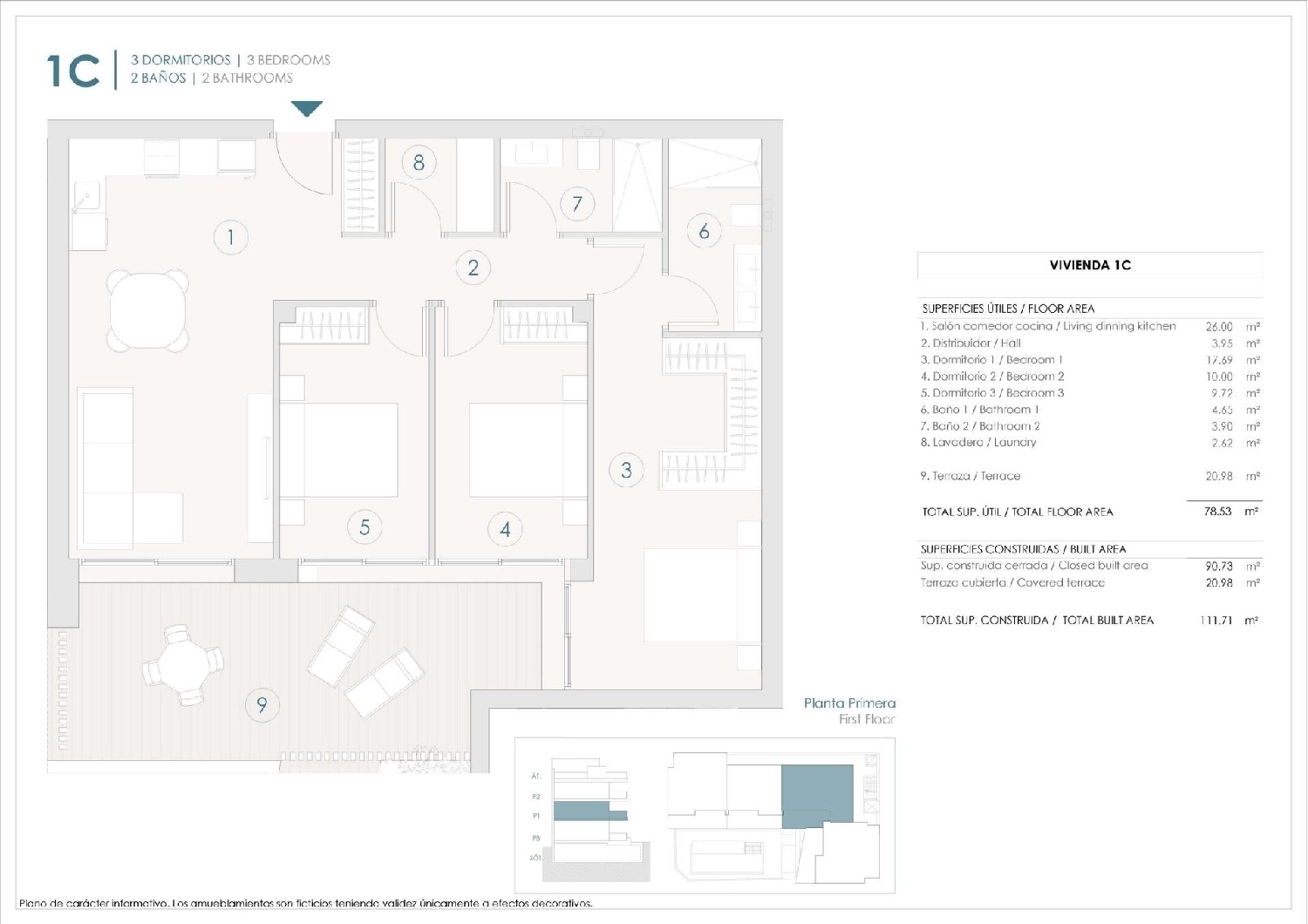  for sale apartment Benijófar Baix Segura 6