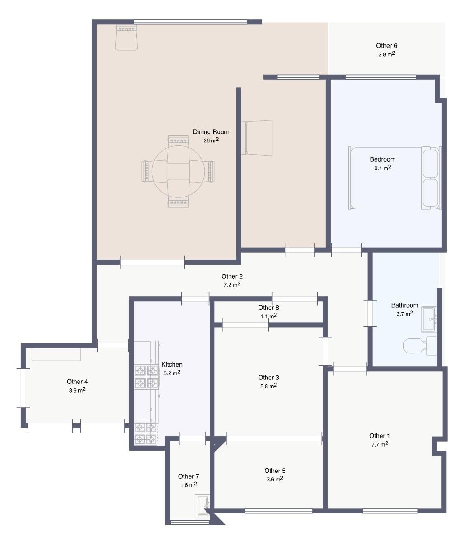 en venta apartamento Castellons Marina Alta 5