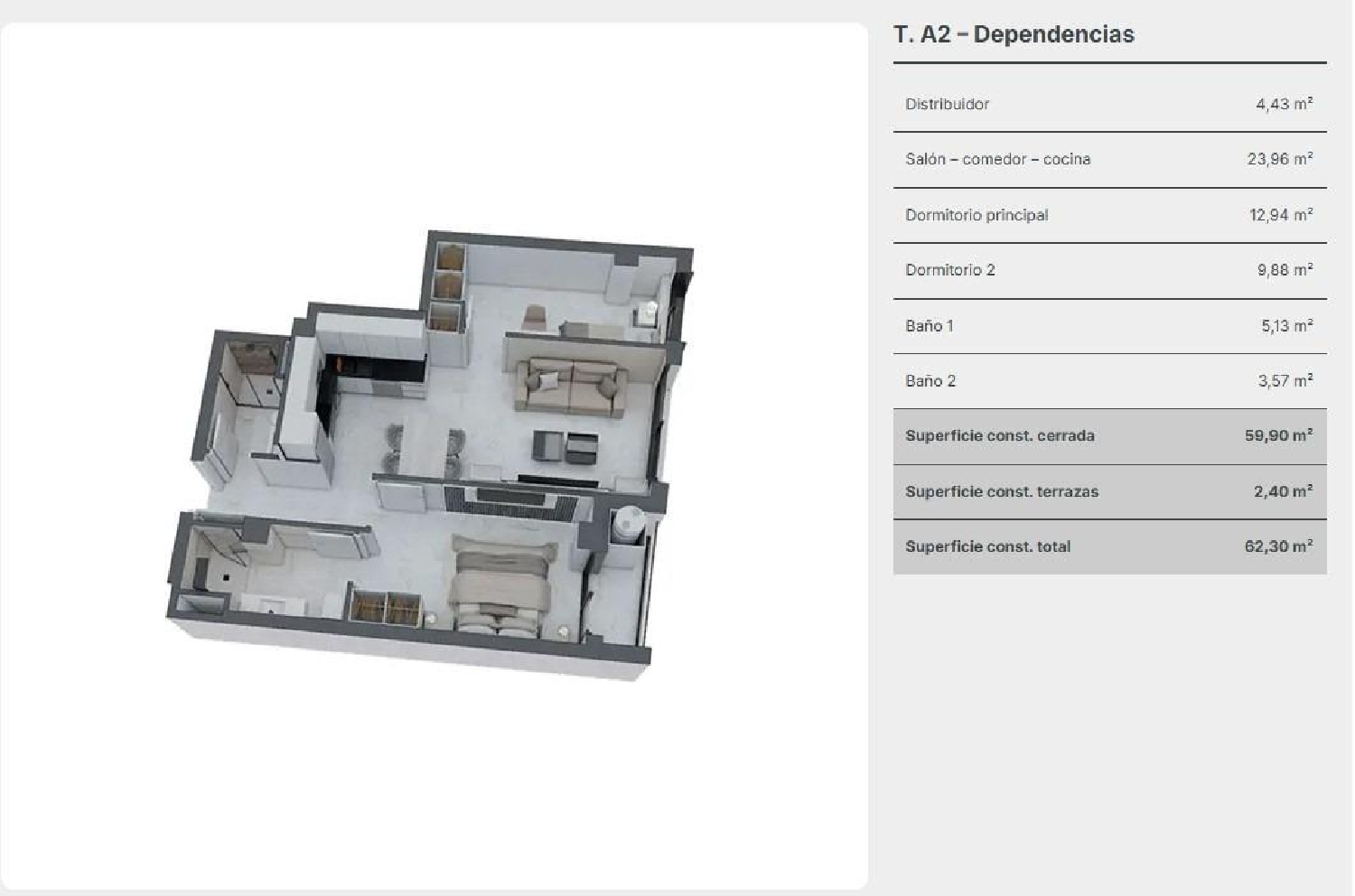 for sale apartment Castellons Marina Alta 6