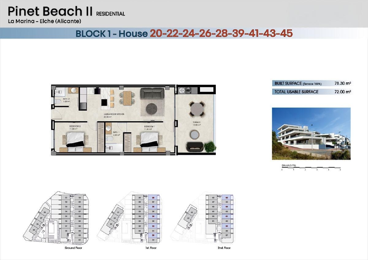  for sale apartment La Marina Baix Vinalopó 6