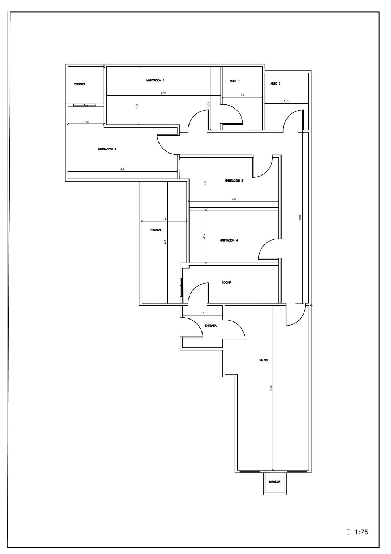 till salu lägenhet Valencia De Las Torres Campiña Sur 1