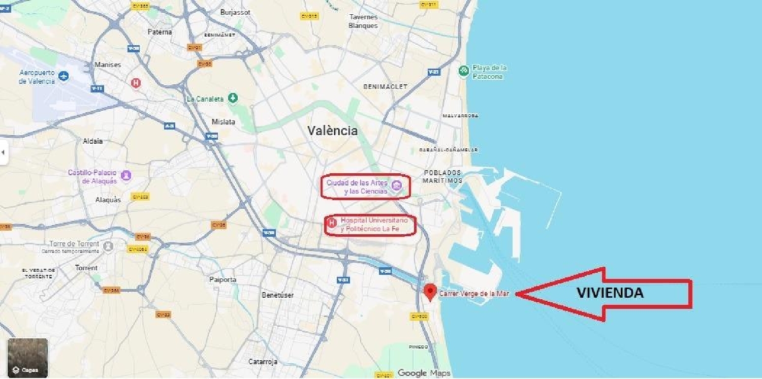 till salu lägenhet Valencia De Las Torres Campiña Sur 1