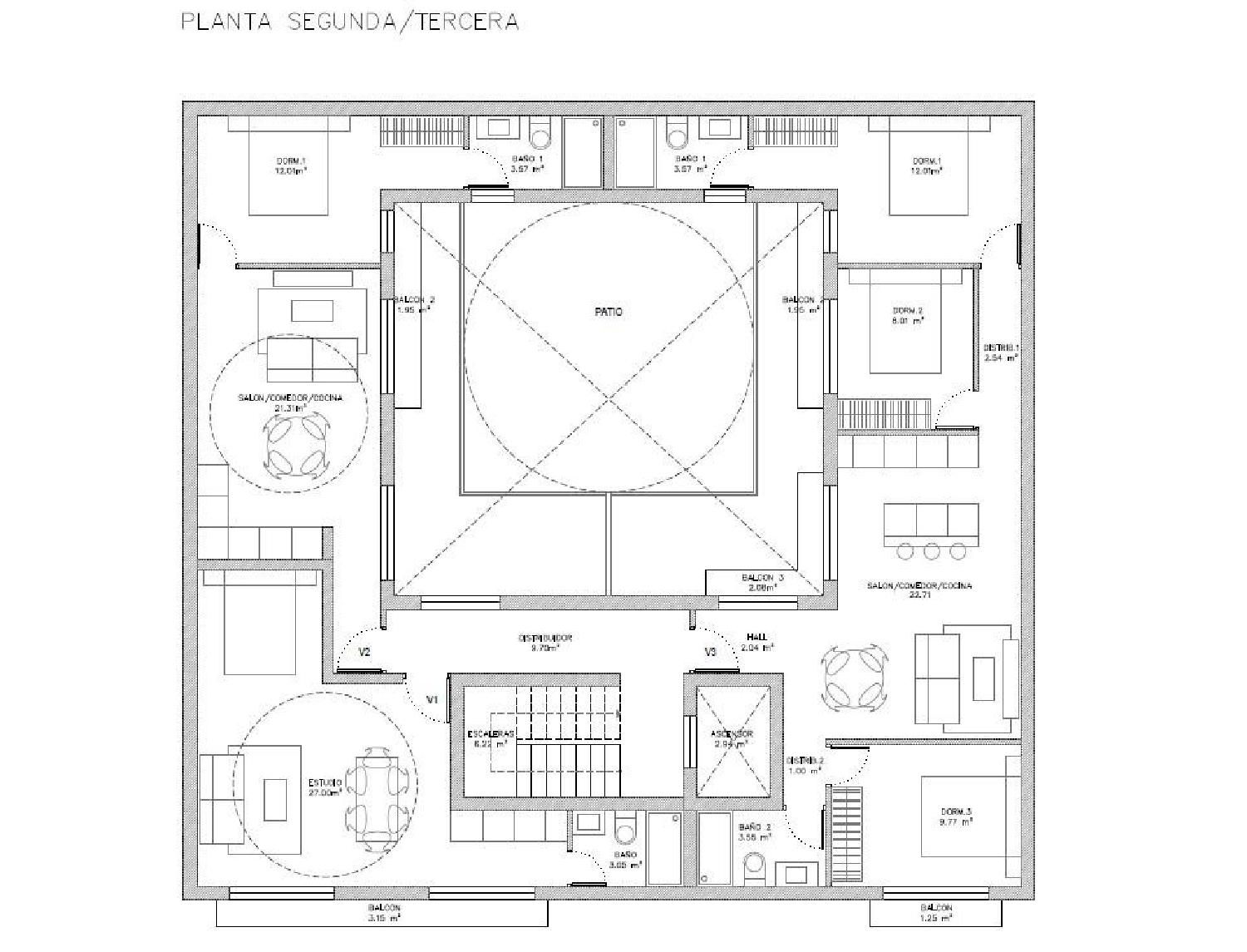  en venta edificio Málaga Del Fresno Campiña 3