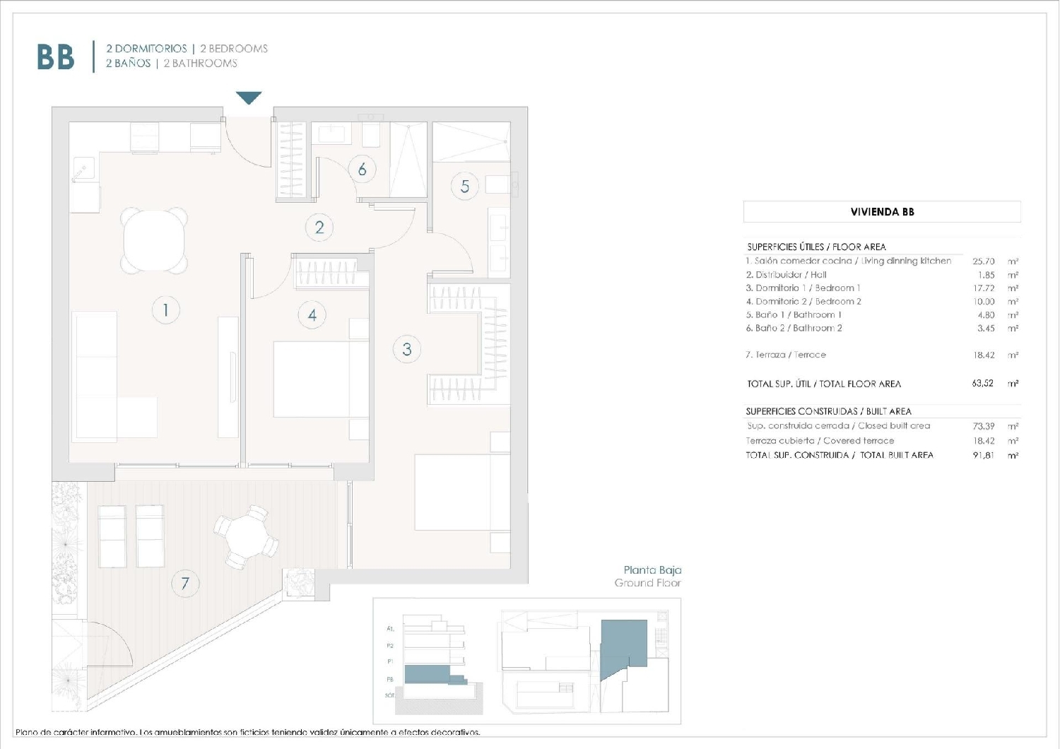  for sale ground floor Benijófar Baix Segura 6