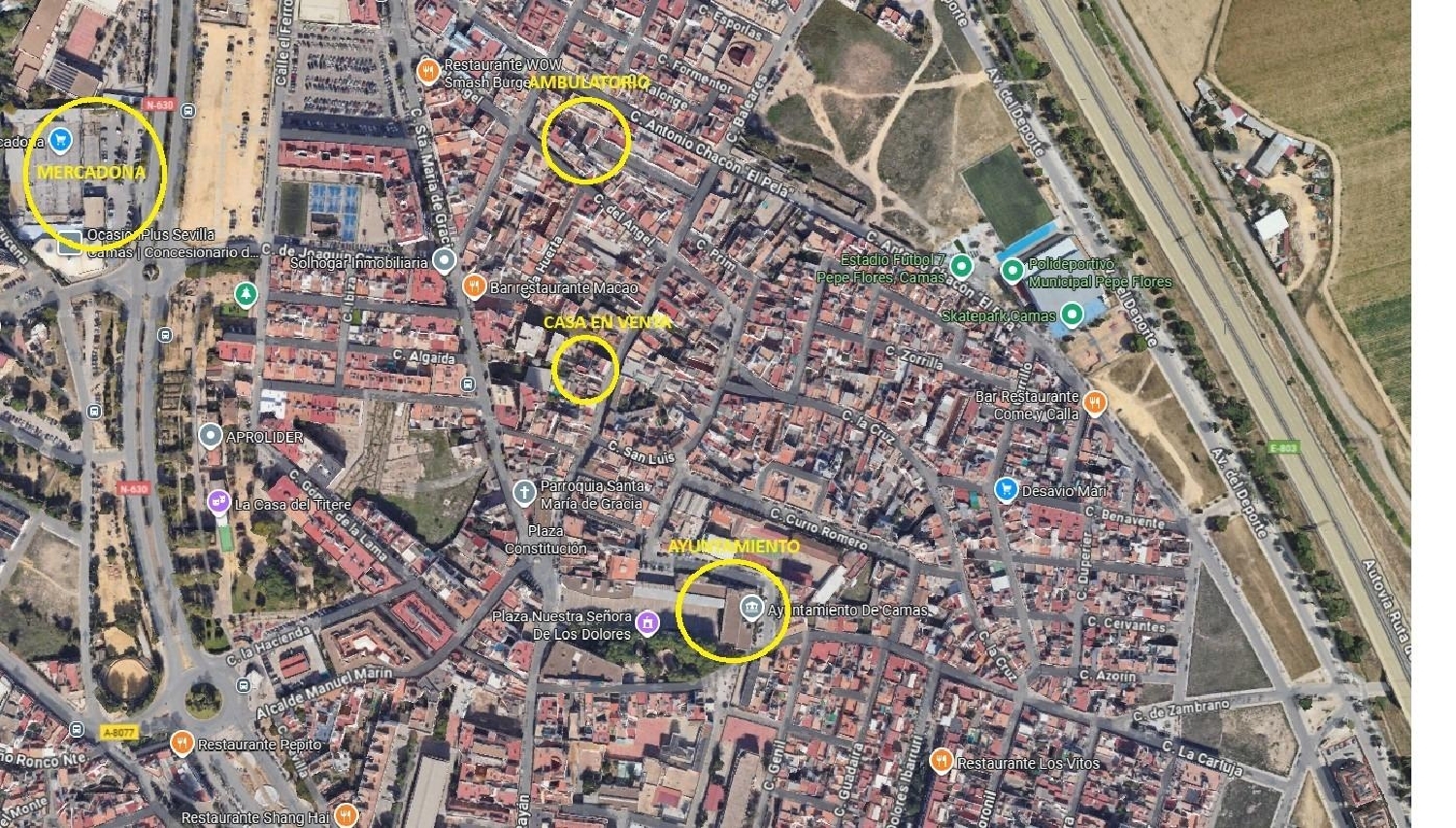  en venta casa Camas Metropolitana De Sevilla 5