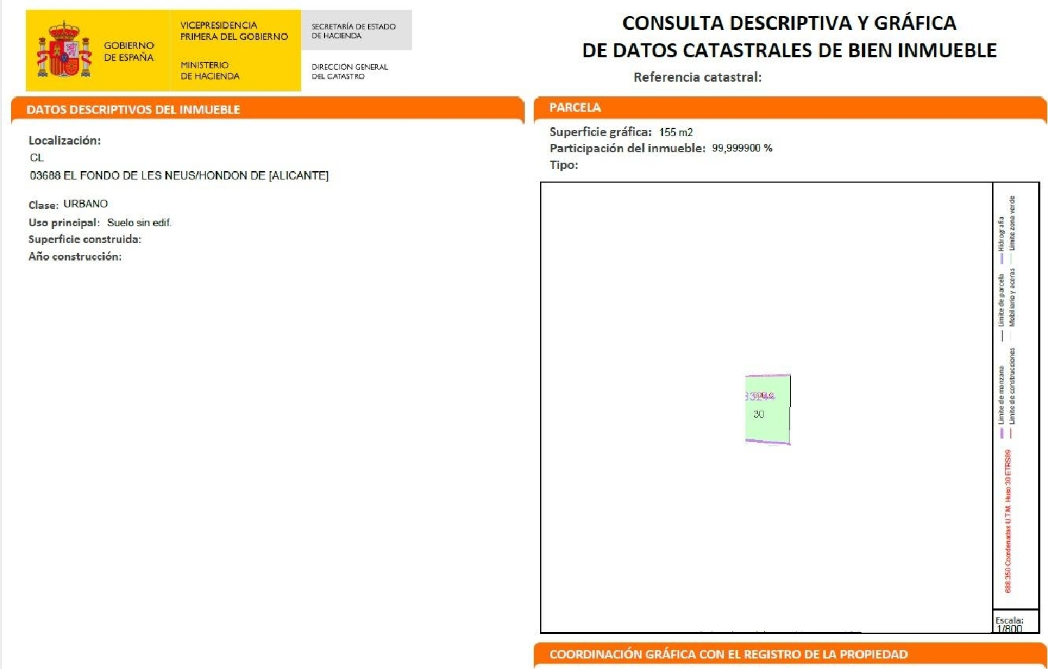  à vendre maison Hondón De Las Nieves Vinalopó Mitjà 1