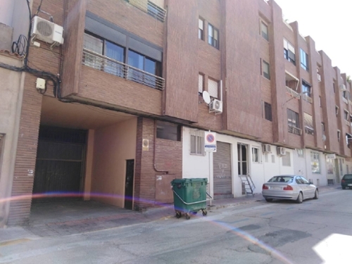 Almansa Monte Ibérico Almansa parkering foto 6341908