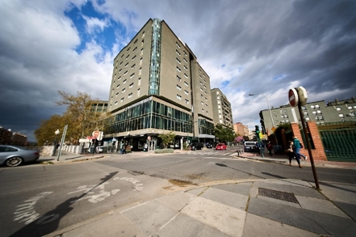 Barrio De Granada Alacantí parkering foto 6324081