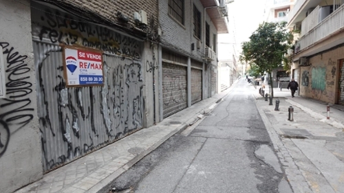 Barrio De Granada Alacantí parkering foto 6324116