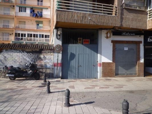 Barrio De Granada Alacantí parkering foto 6324135