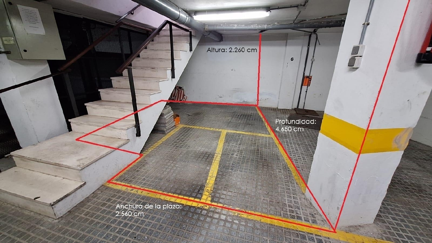  till salu parkering Picadizo Sar 2