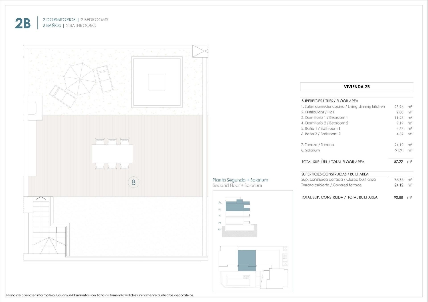  à vendre penthouse Benijófar Baix Segura 8