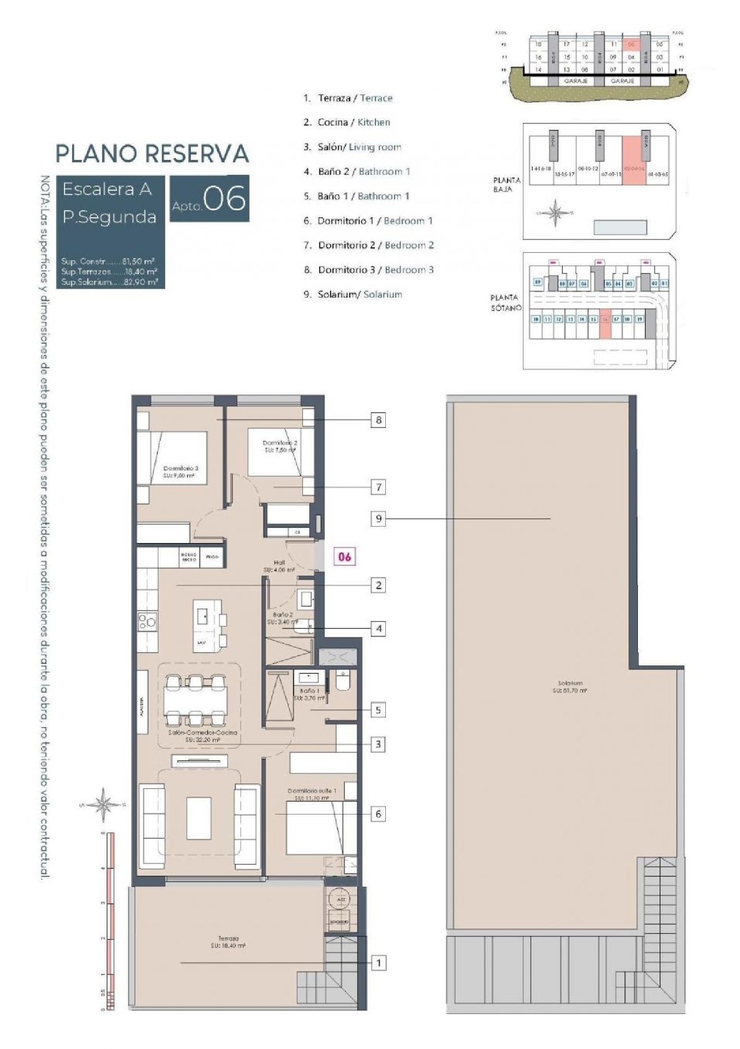  à vendre penthouse Benijófar Baix Segura 9