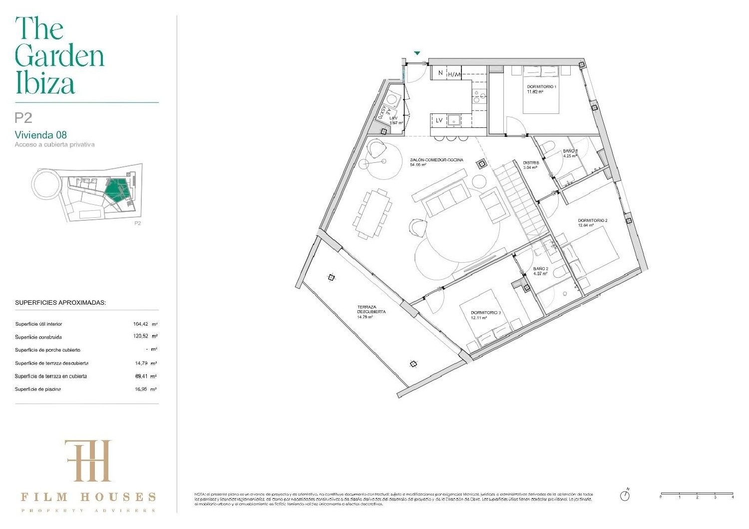  à vendre penthouse Santa Eulalia Des Rui Santa Eulària Des Riu 6