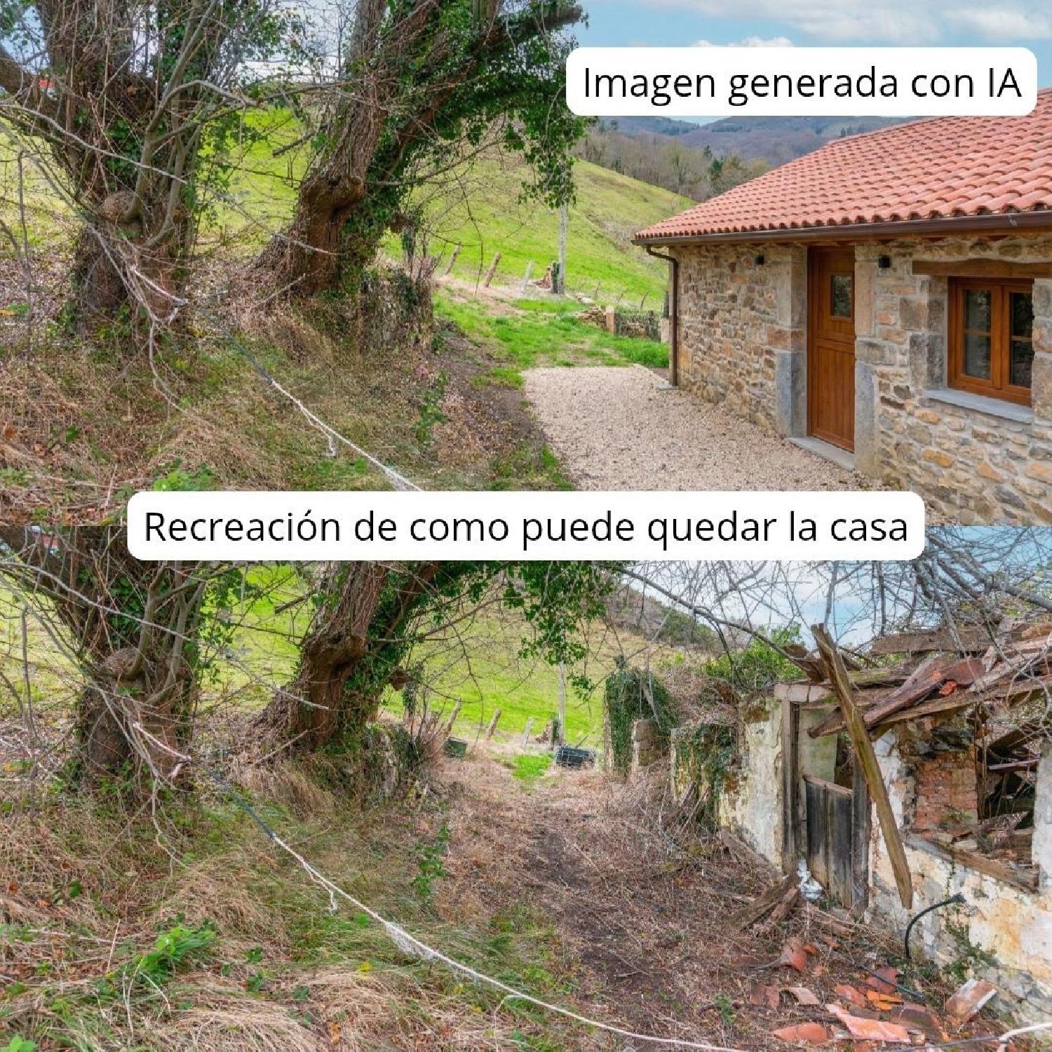  for sale plot Amieva Oriente 2