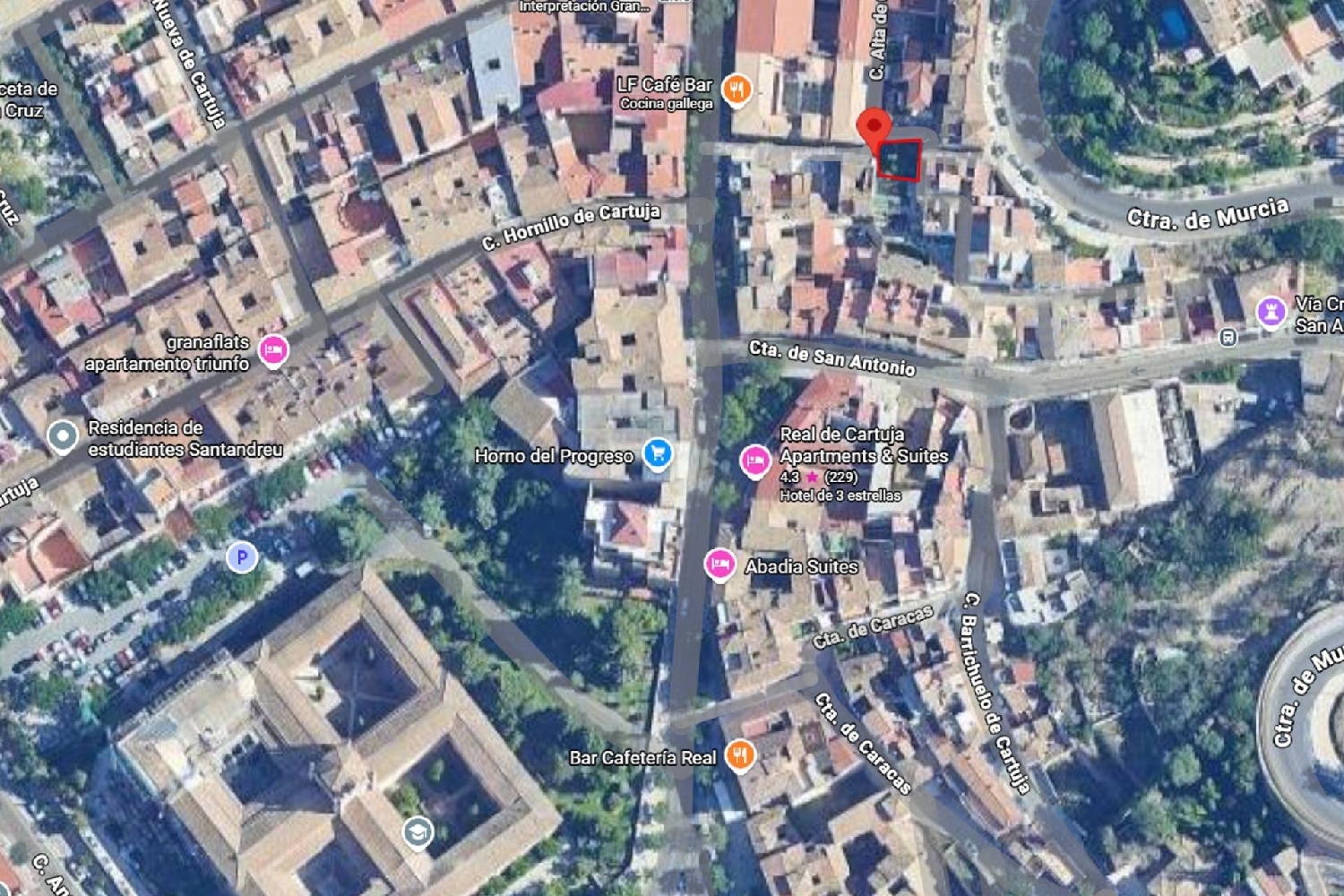  till salu tomt Barrio De Granada Alacantí 8