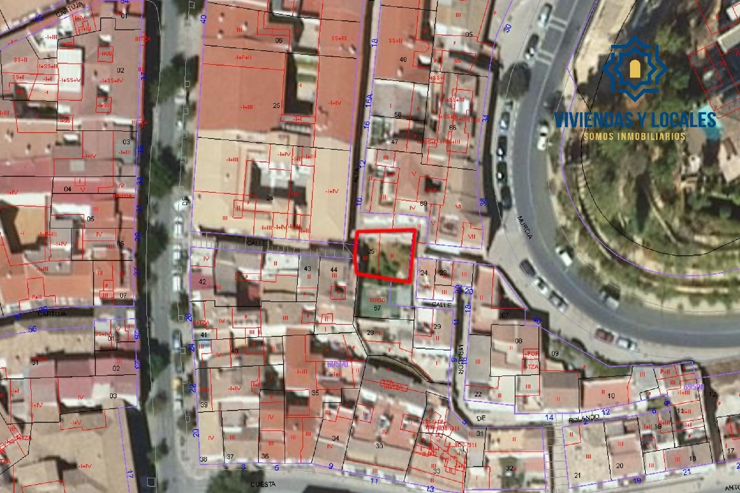  for sale plot Barrio De Granada Alacantí 6