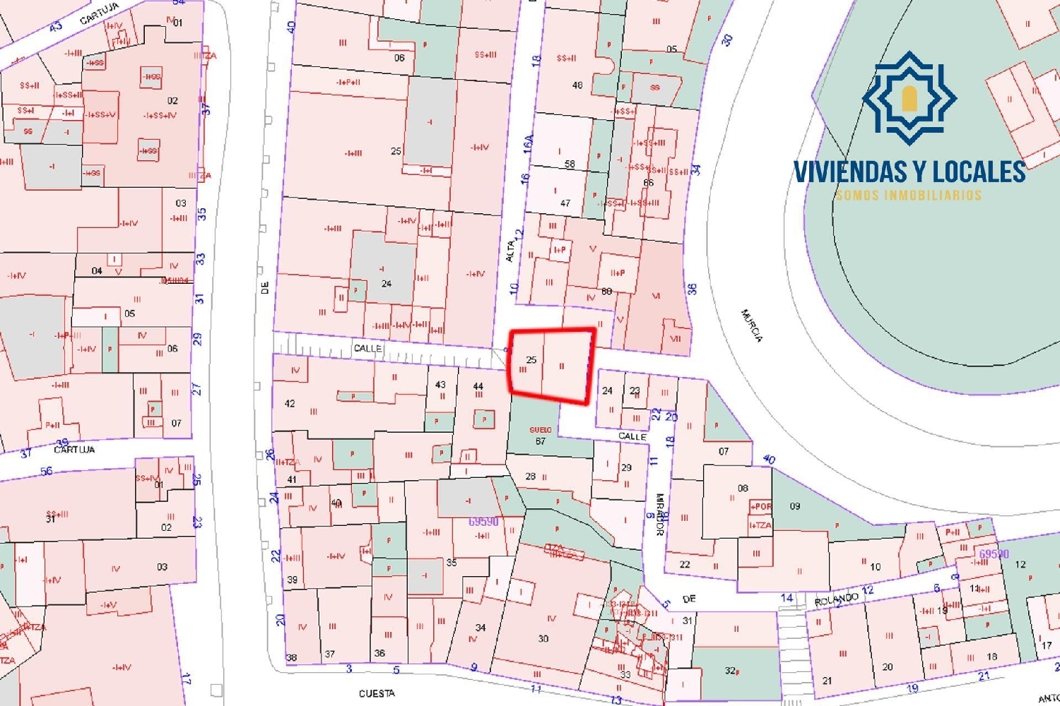 for sale plot Barrio De Granada Alacantí 7