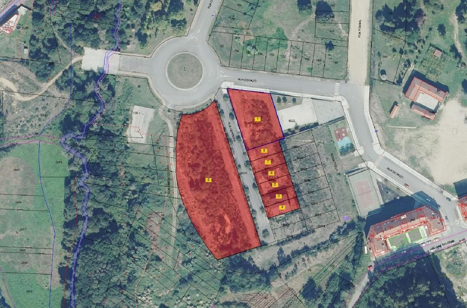  till salu tomt Barro Pontevedra 2