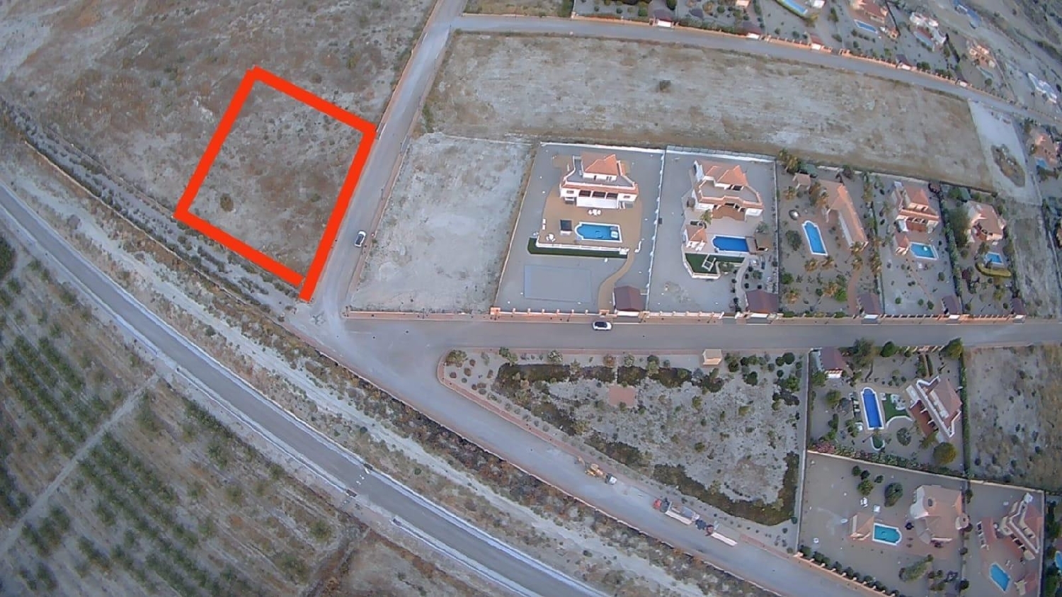 till salu tomt Campos Del Rio Río Mula 8