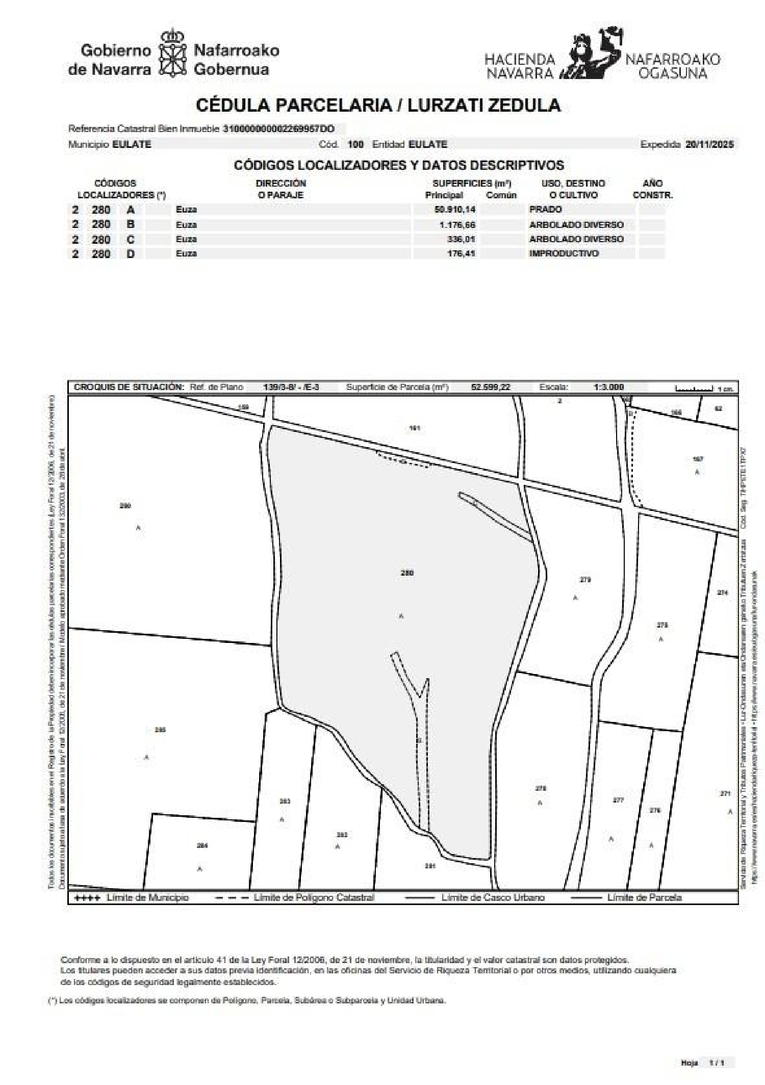  for sale plot Eulate Tierra Estella 2