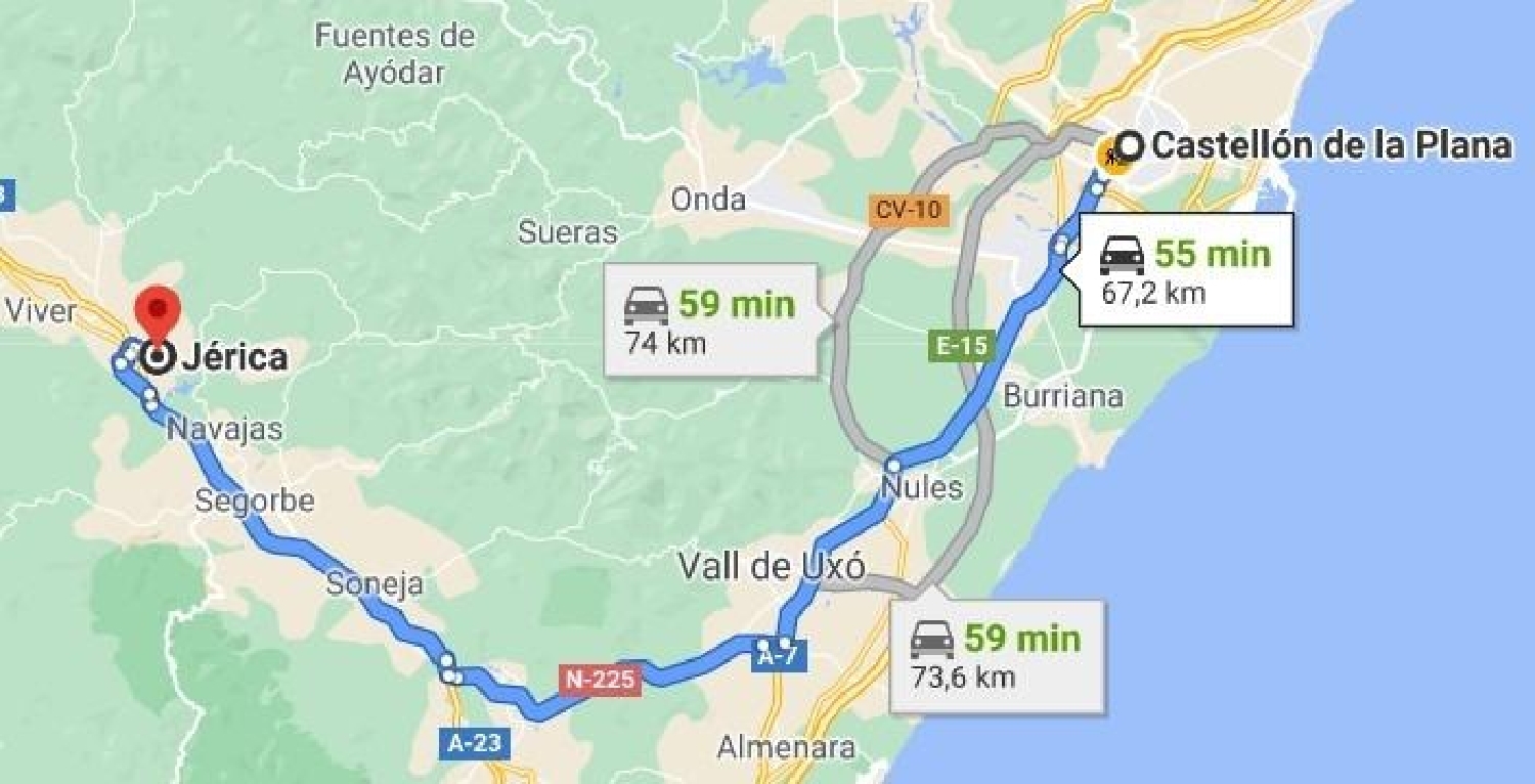 te koop perceel Jérica Alt Palancia 5