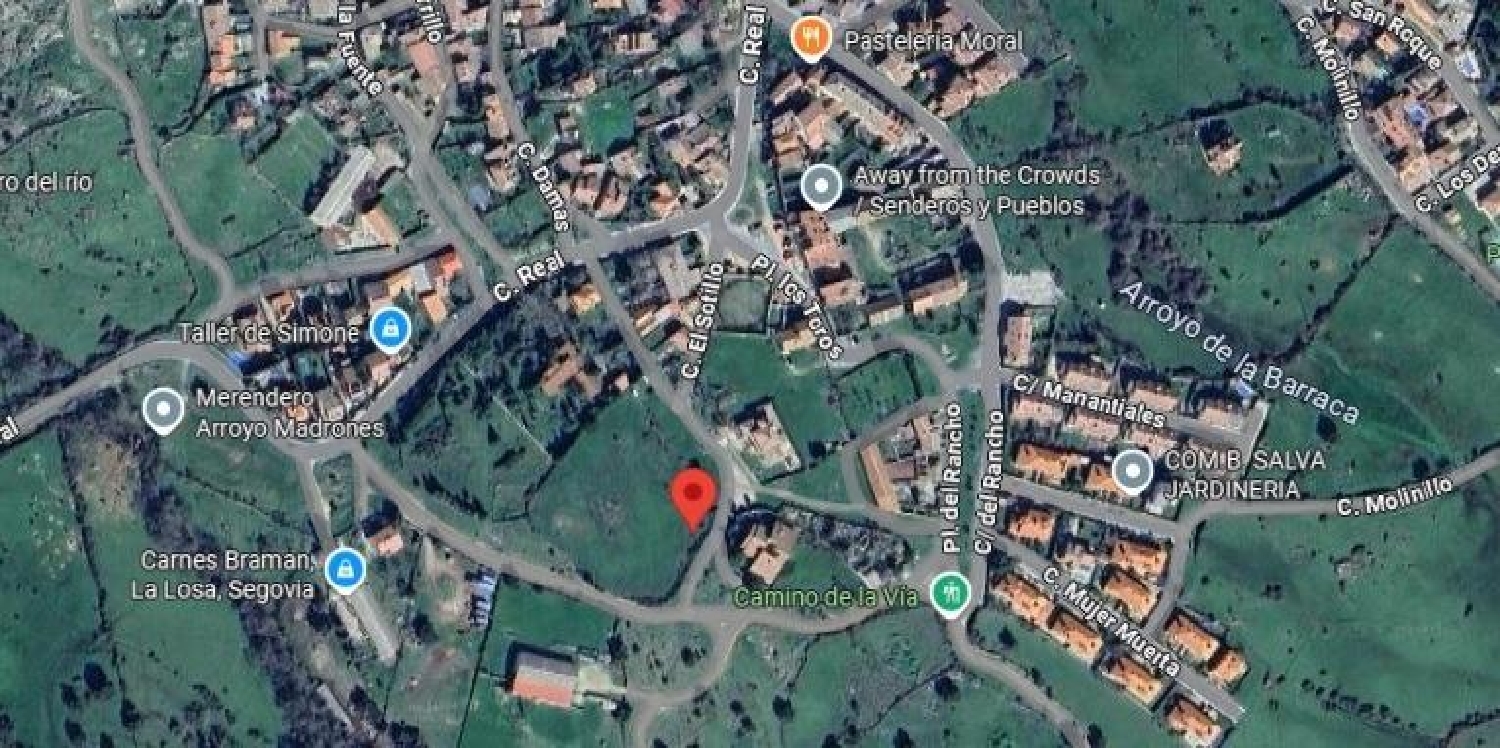 till salu tomt La Losa Segovia Sur 1