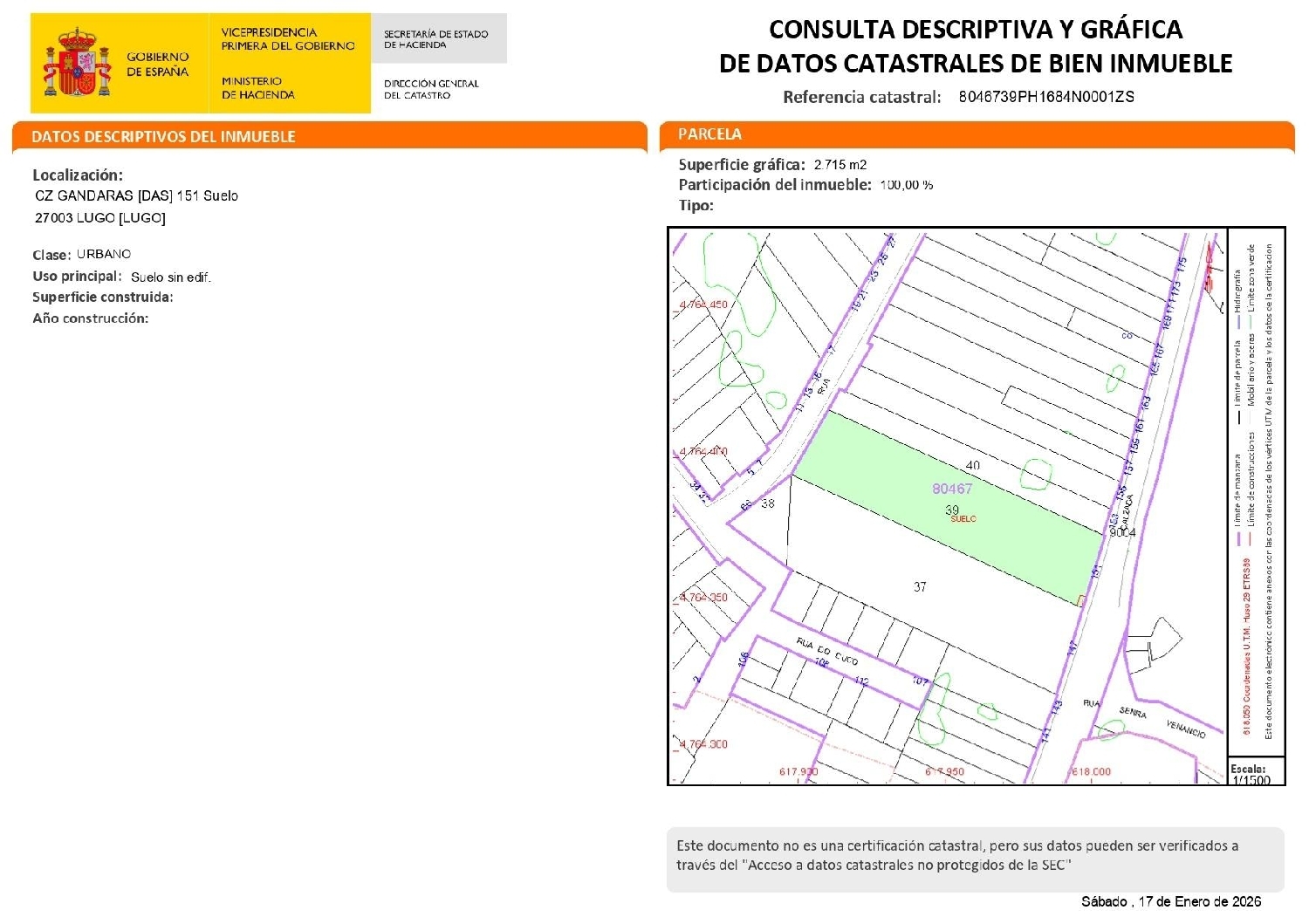 till salu tomt Lugo De Llanera Oviedo 3