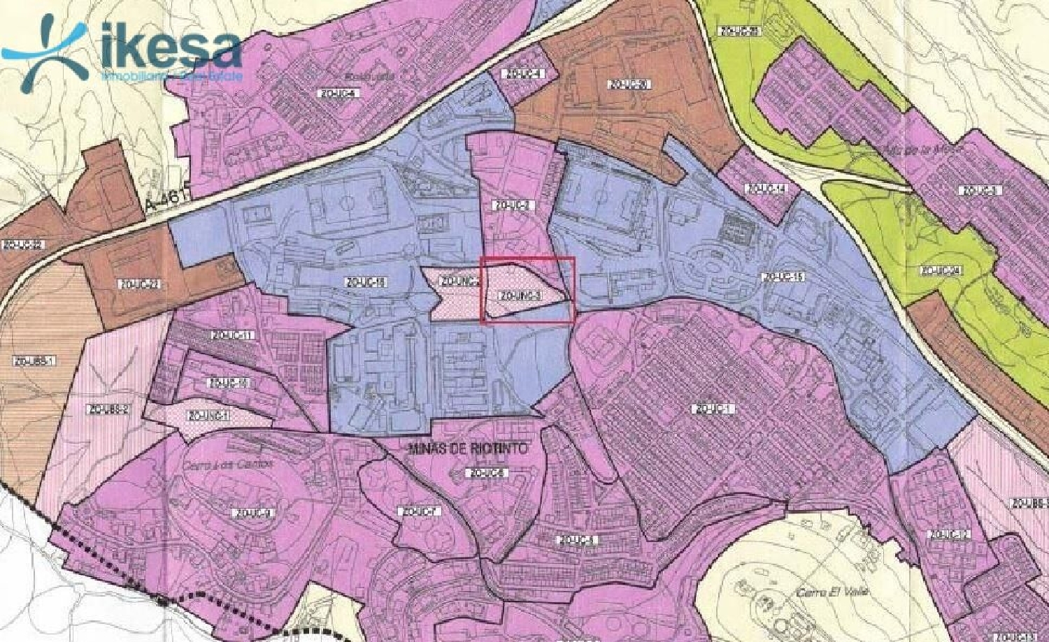  till salu tomt Minas De Riotinto Cuenca Minera 2