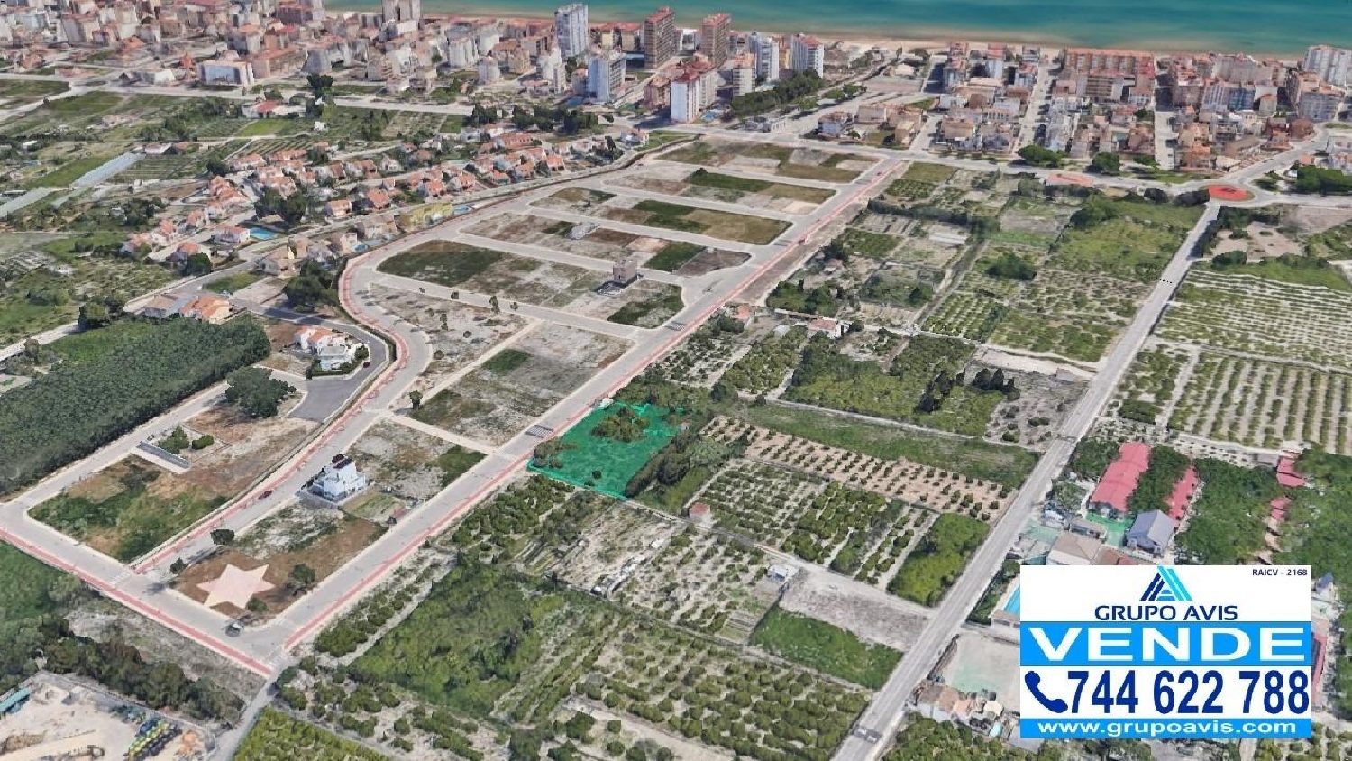 till salu tomt Miramar Safor 1