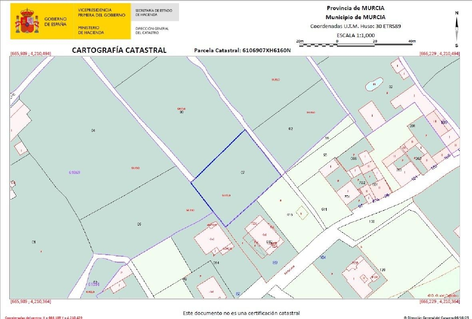  te koop perceel Monteagudo Huerta De Murcia 3