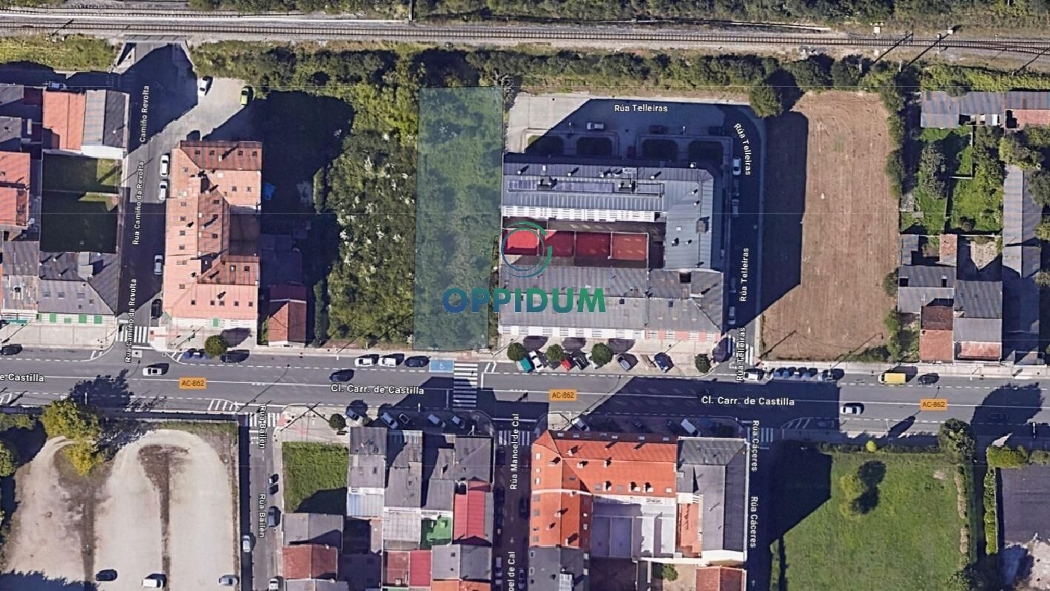  till salu tomt Narón Ferrol 4