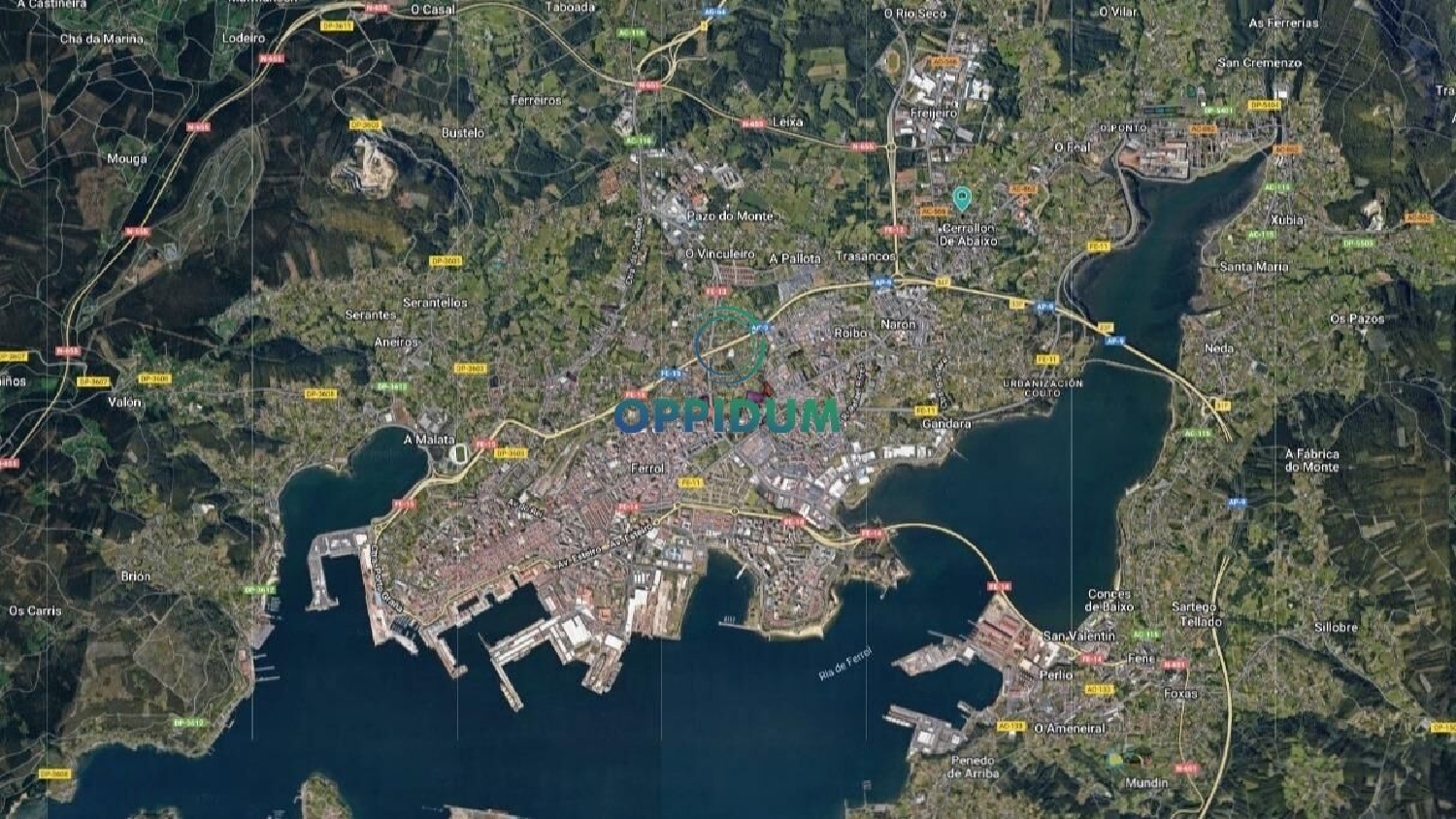  till salu tomt Narón Ferrol 6