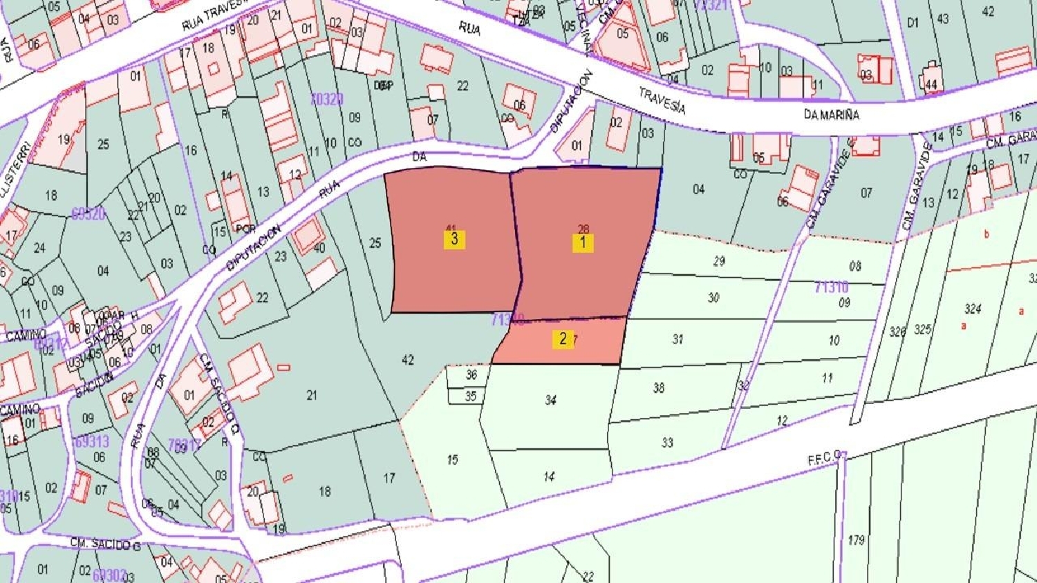  te koop perceel O Vicedo Mariña Occidental 1