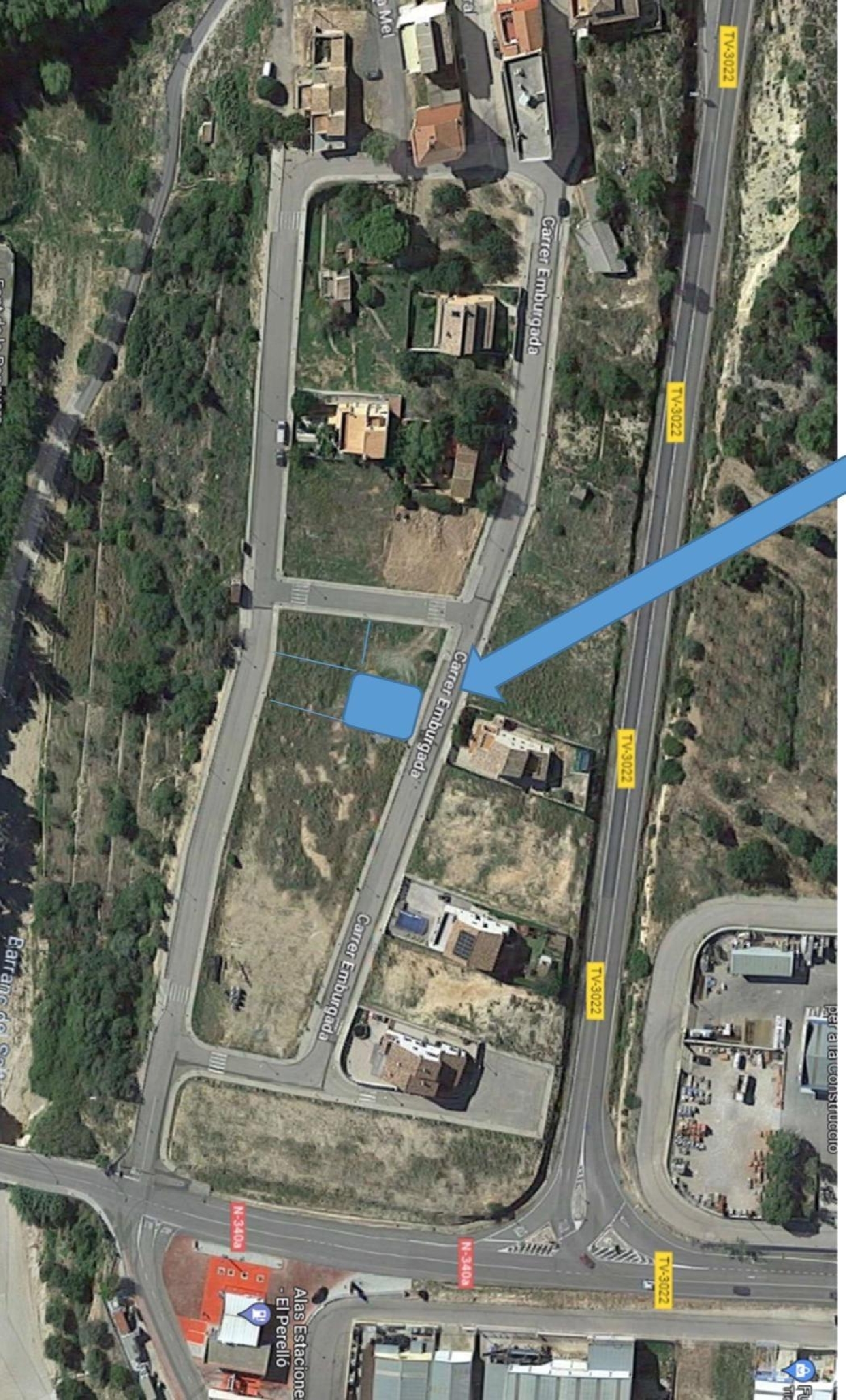 till salu tomt Perelló Gironès 5