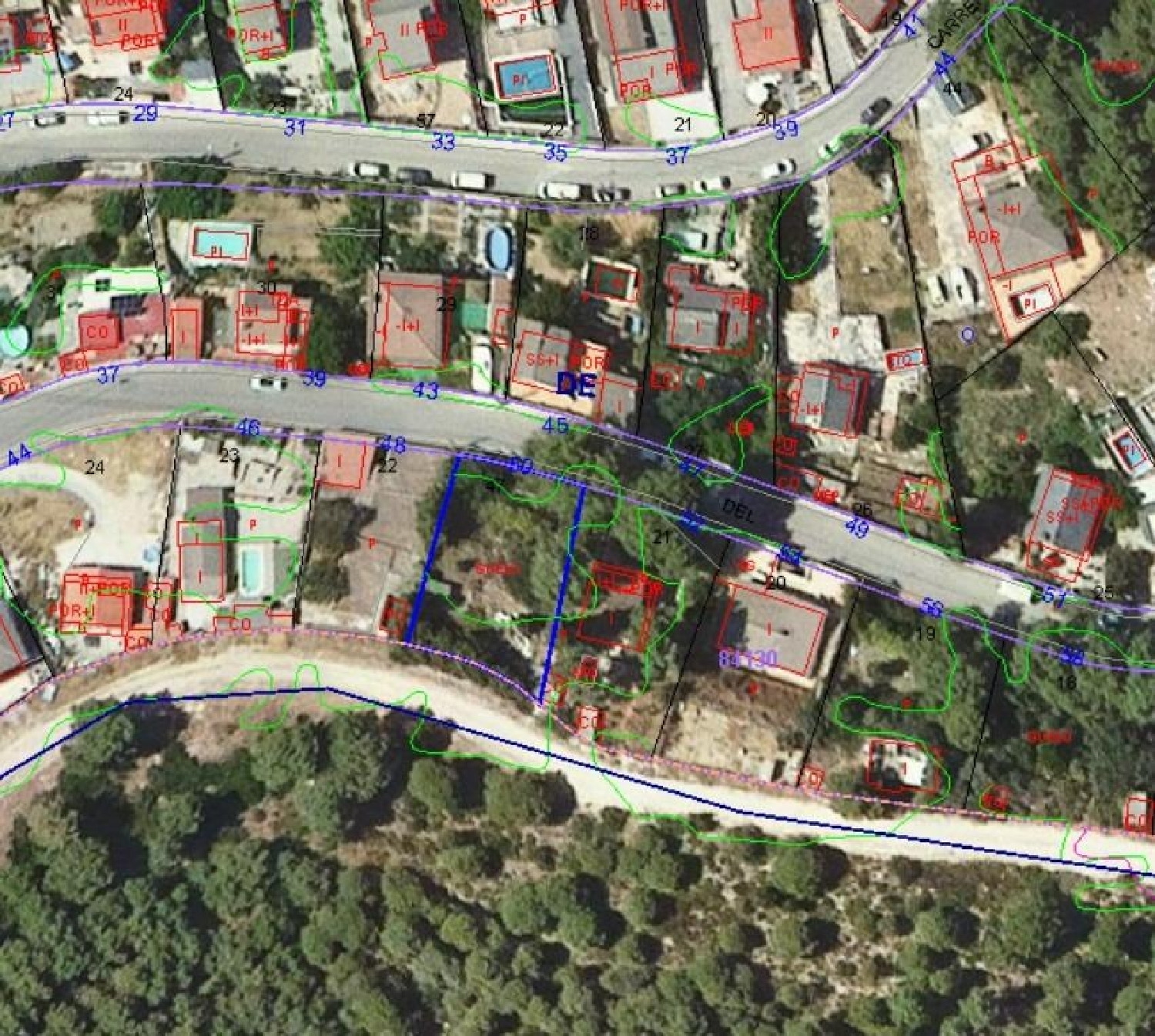  till salu tomt Piera Anoia 2