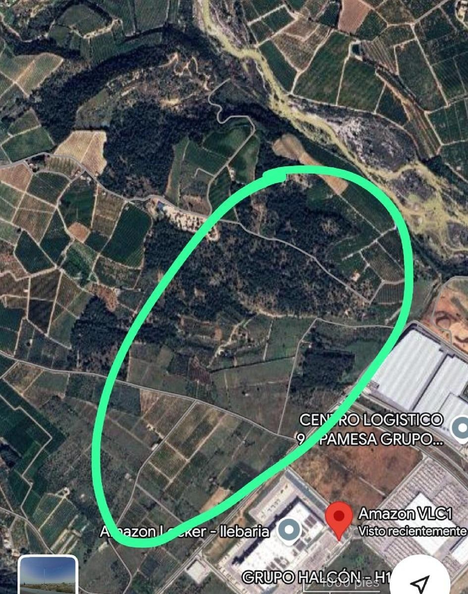 te koop perceel Silvarredonda Bergantiños 1