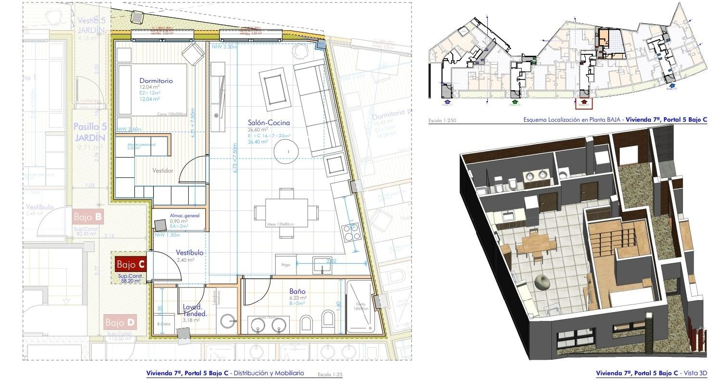 à vendre local commercial Cambados Salnés 3