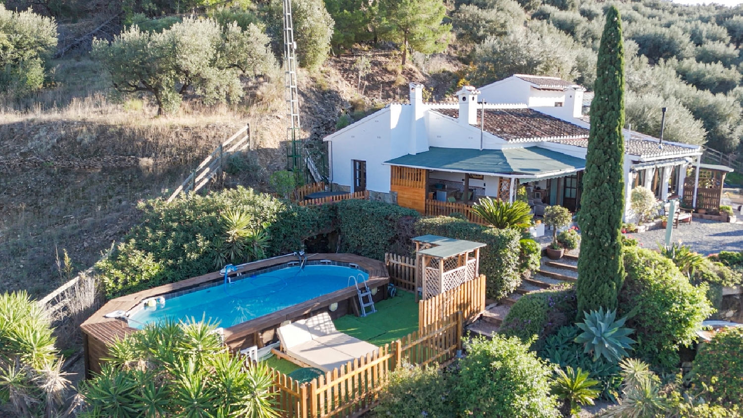  till salu villa Alcaucín Axarquía 7