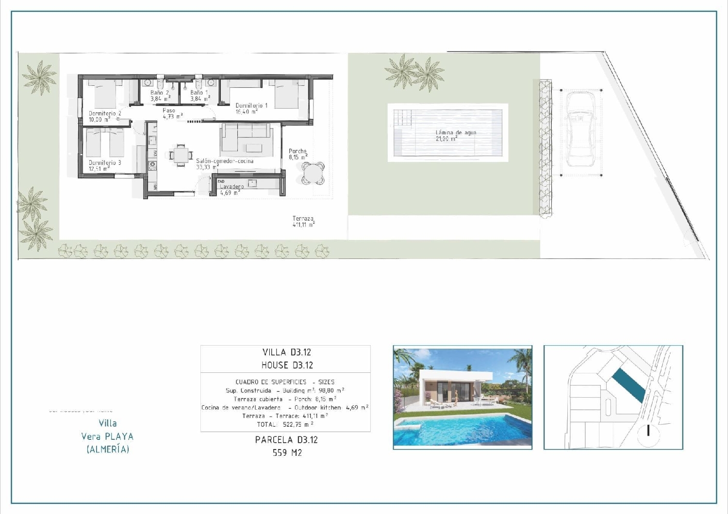  for sale villa Pla Olivera Alacantí 12