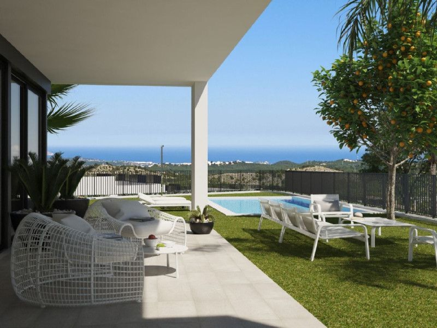  till salu villa Polop Marina Baixa 2