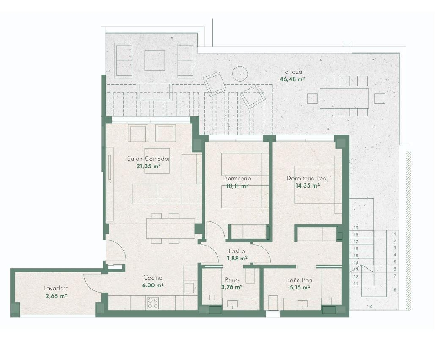 à vendre appartement Campo-Mijas Costa Del Sol Occidental 5