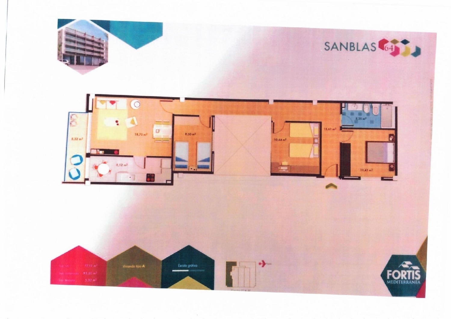 till salu lägenhet Vinaros Baix Maestrat 6