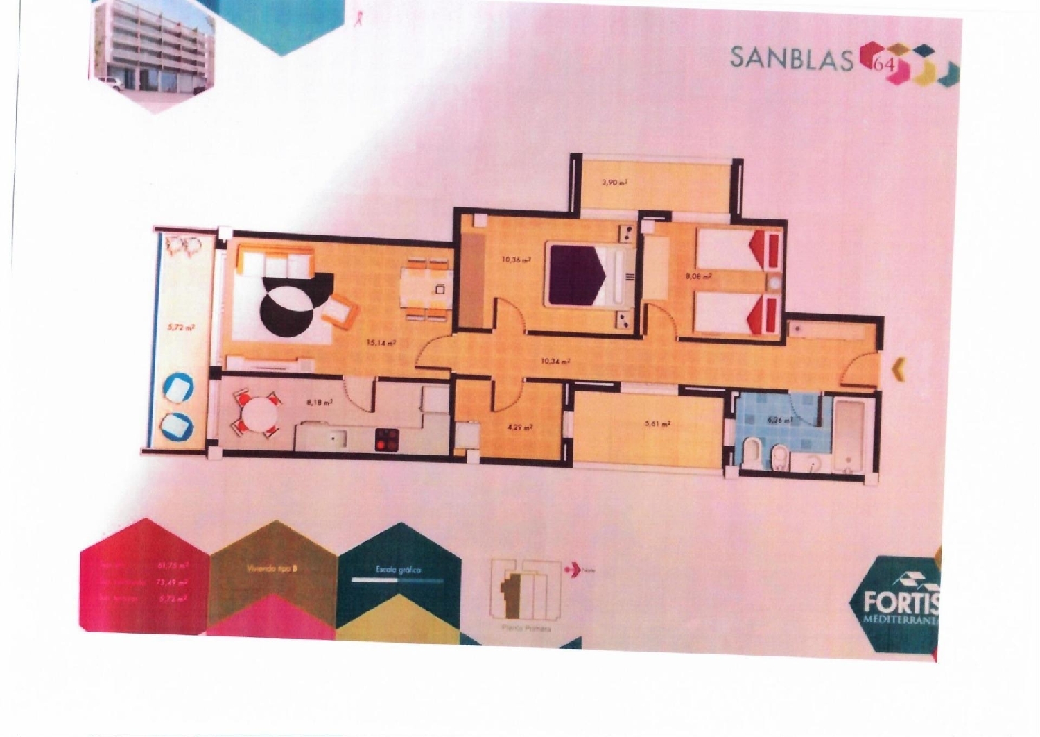 till salu lägenhet Vinaros Baix Maestrat 2